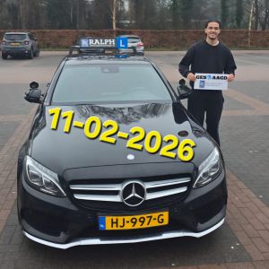 Van harte gefeliciteerd, Joshua!